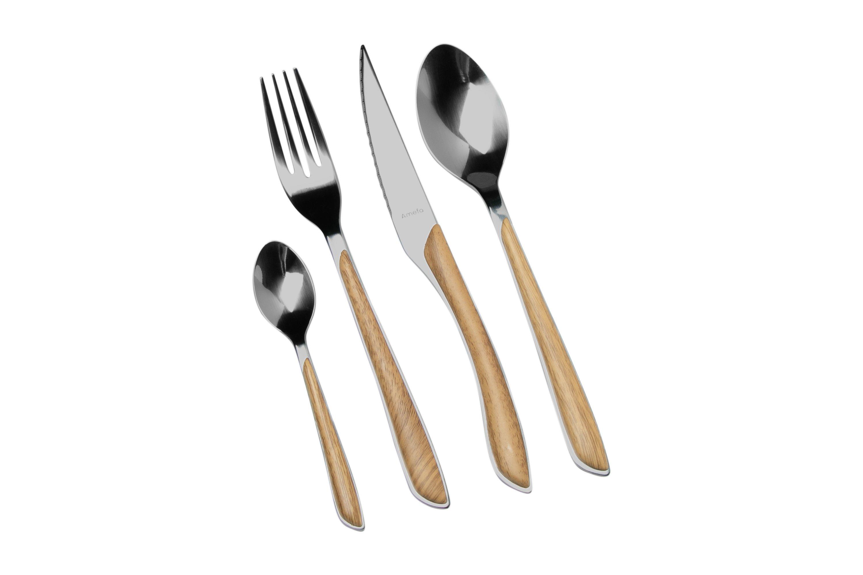 legering Udråbstegn Seks Amefa Eclat Nature, 2274 cutlery set 16-piece | Advantageously shopping at  Knivesandtools.com