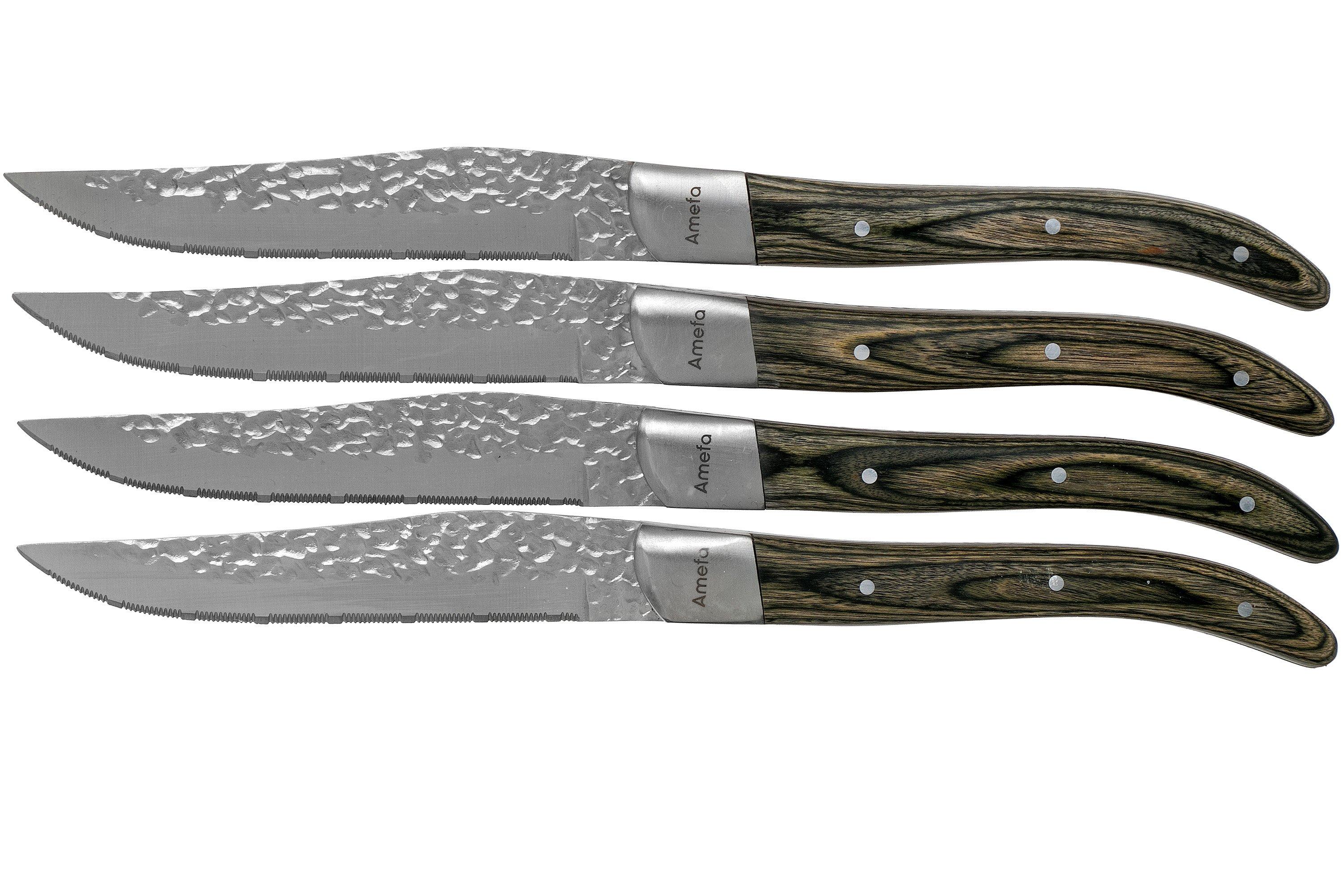Amefa Royal Steak Lunar 2520 four steak knives Advantageously