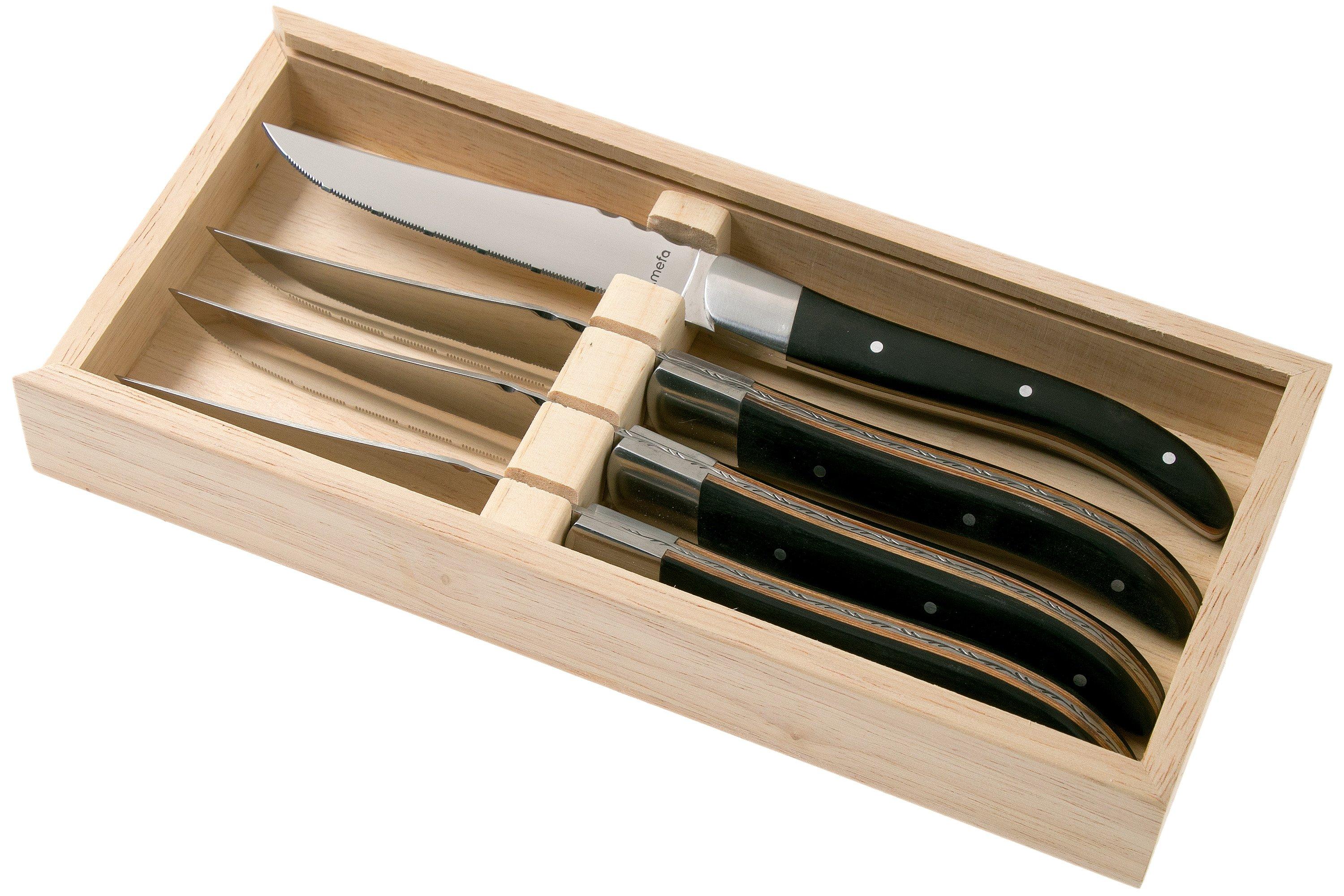 Amefa Royal Steak duo colour 2520 four steak knives Advantageously