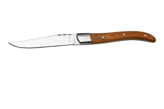 Amefa Royal Steak 2520 seis cuchillos para carne en caja magnética