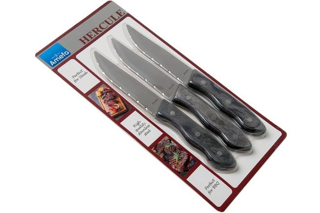 Amefa XXL 4917 three knives | Advantageously shopping at Knivesandtools.com