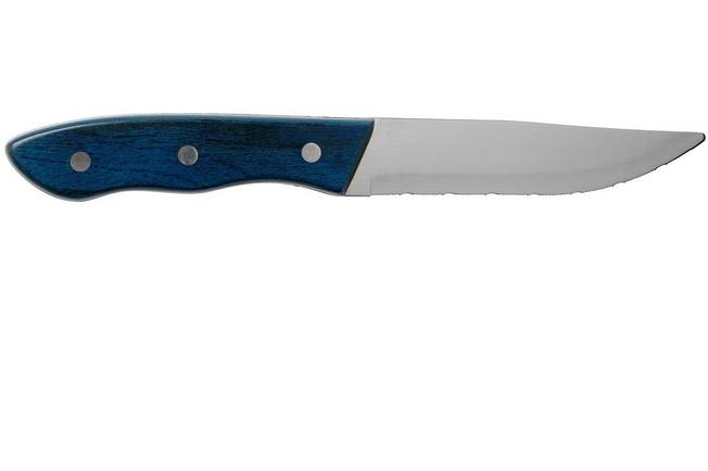 Bild für Amefa Hercule XL 4917 blau Pakkaholz Steakmesser 4 Stück
