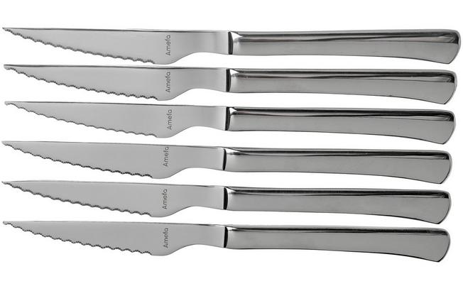 Tramontina Churrasco 6-pz set di coltelli da bistecca Jumbo, 29899-164