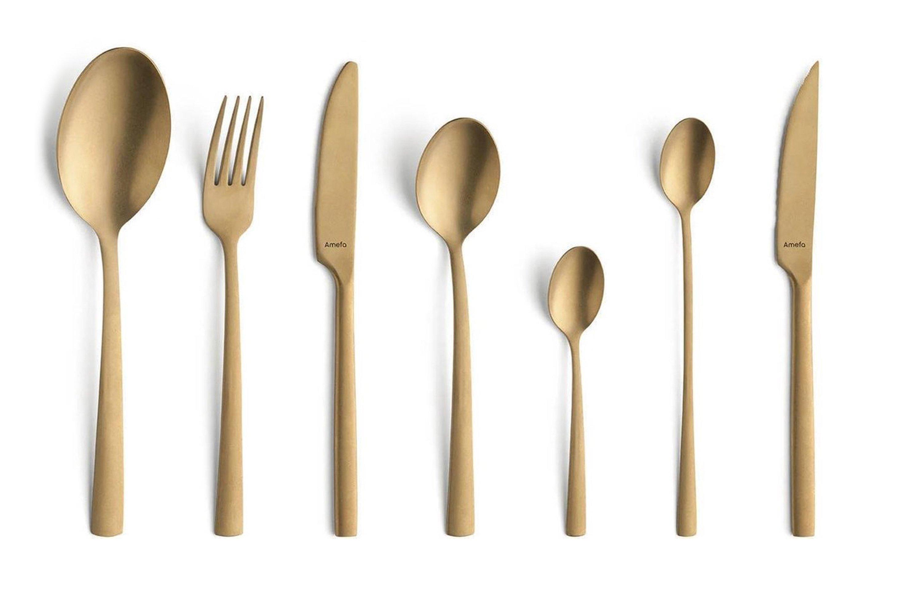 Amefa Manille All You Need 9035 42piece cutlery set, gold
