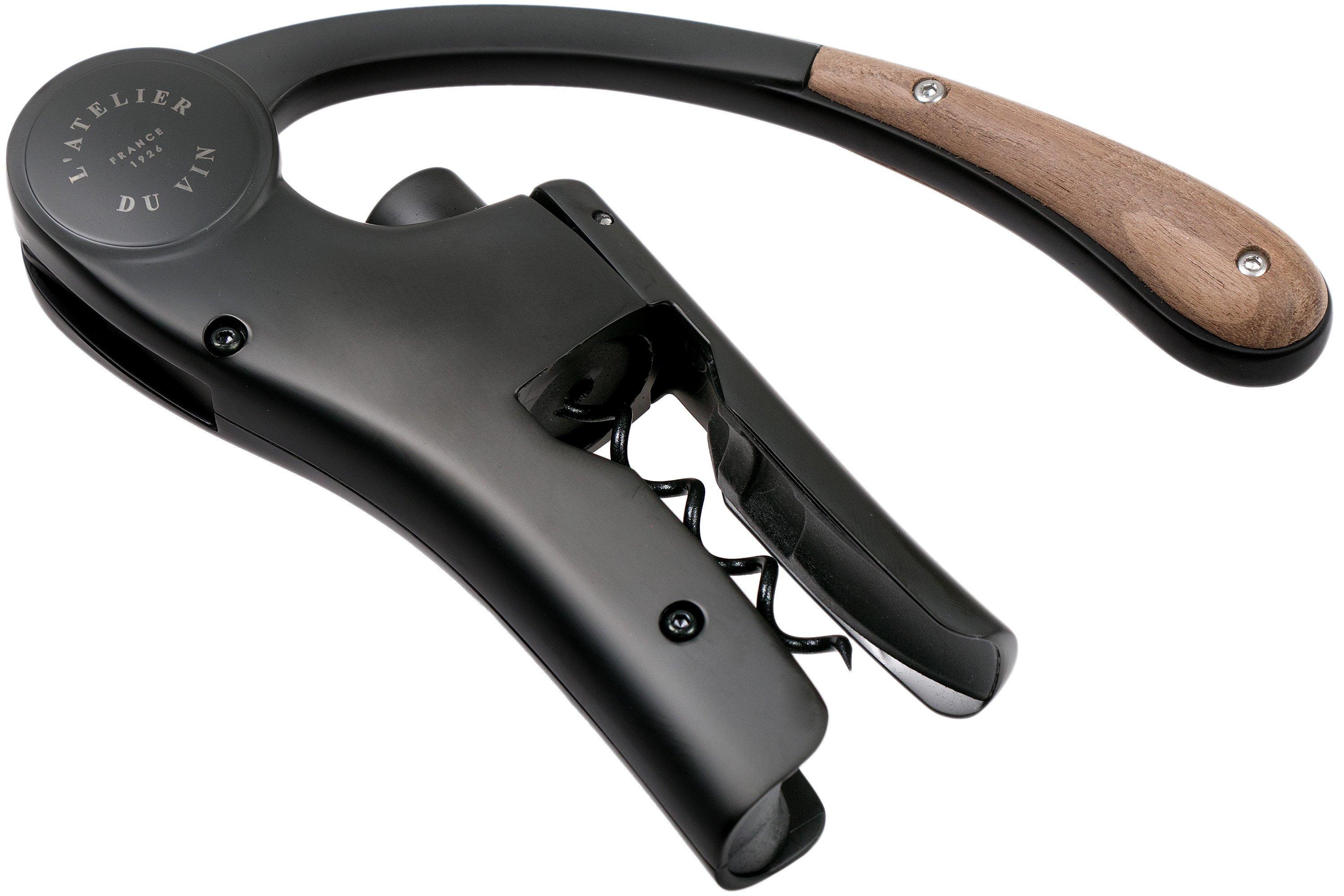 Cavatappi A Leva L'ATELIER DU VIN - Oeno Motion In Legno E Cromo, Design Elegante