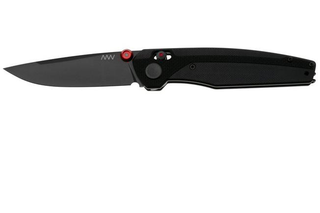 Afbeelding voor ANV A200BB DLC Sleipner, Black G10, zakmes