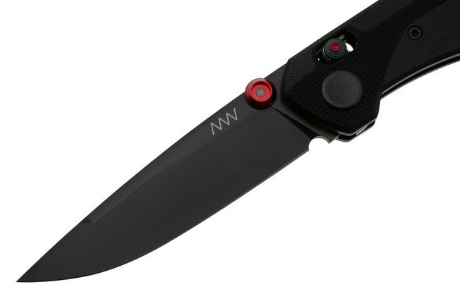 Afbeelding voor ANV A200BB DLC Sleipner, Black G10, zakmes