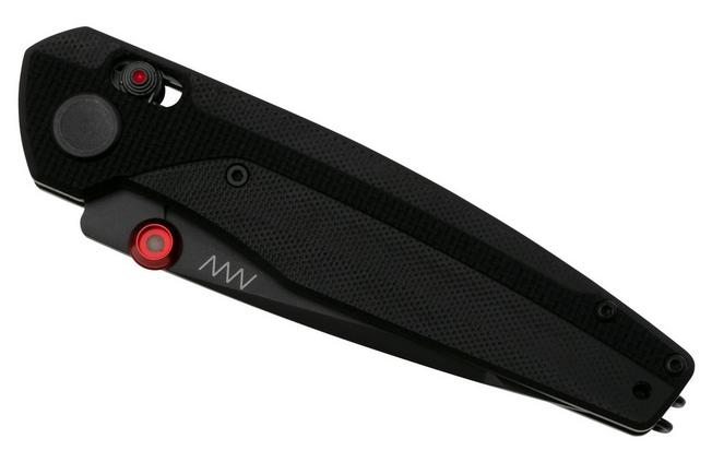 Afbeelding voor ANV A200BB DLC Sleipner, Black G10, zakmes