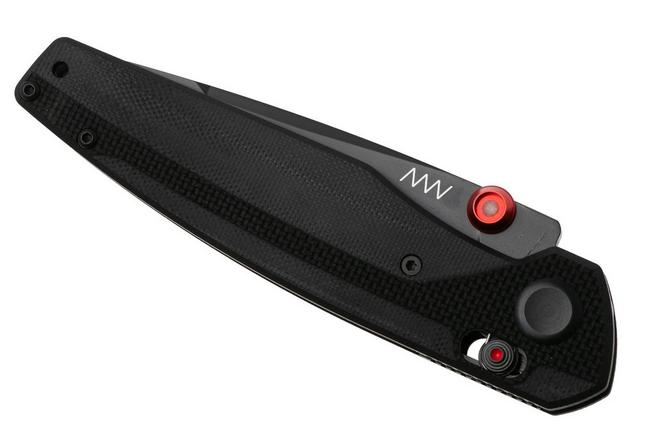 Afbeelding voor ANV A200BB, DLC Elmax, Black G10, zakmes