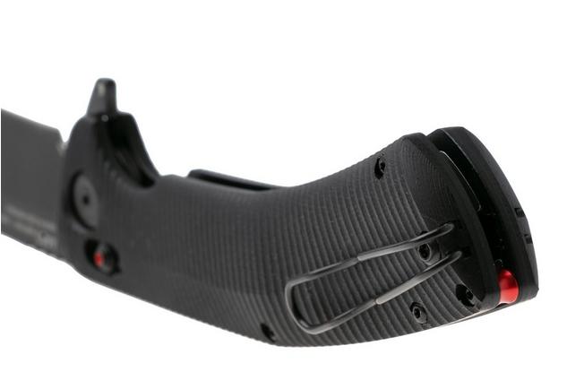 Immagine per ANV A400 A400-003, DLC Sandvik, Black G10 coltellino tascabile