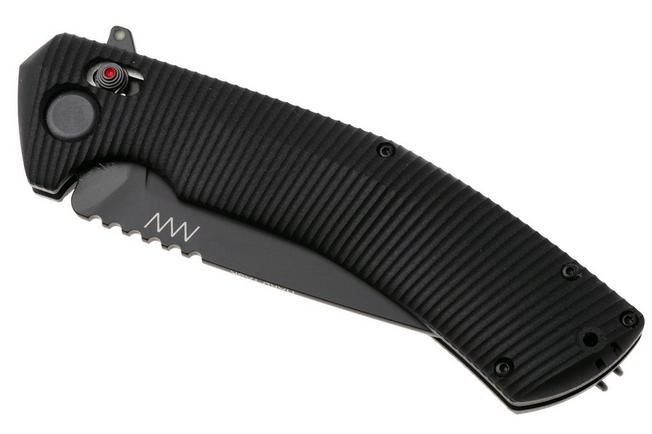 Immagine per ANV A400 A400-003, DLC Sandvik, Black G10 coltellino tascabile