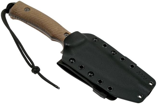 Imagen para ANV M311 Spelter N690, Coyote Handle, M311-N690-031, Black Kydex Sheath, cuchillo de supervivencia