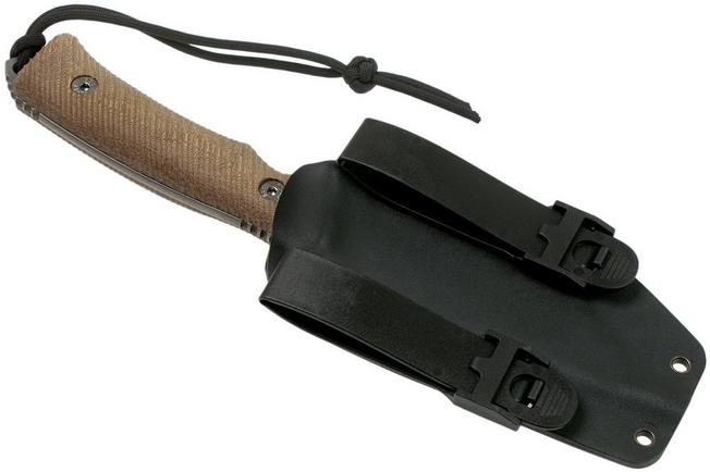 Imagen para ANV M311 Spelter N690, Coyote Handle, M311-N690-031, Black Kydex Sheath, cuchillo de supervivencia