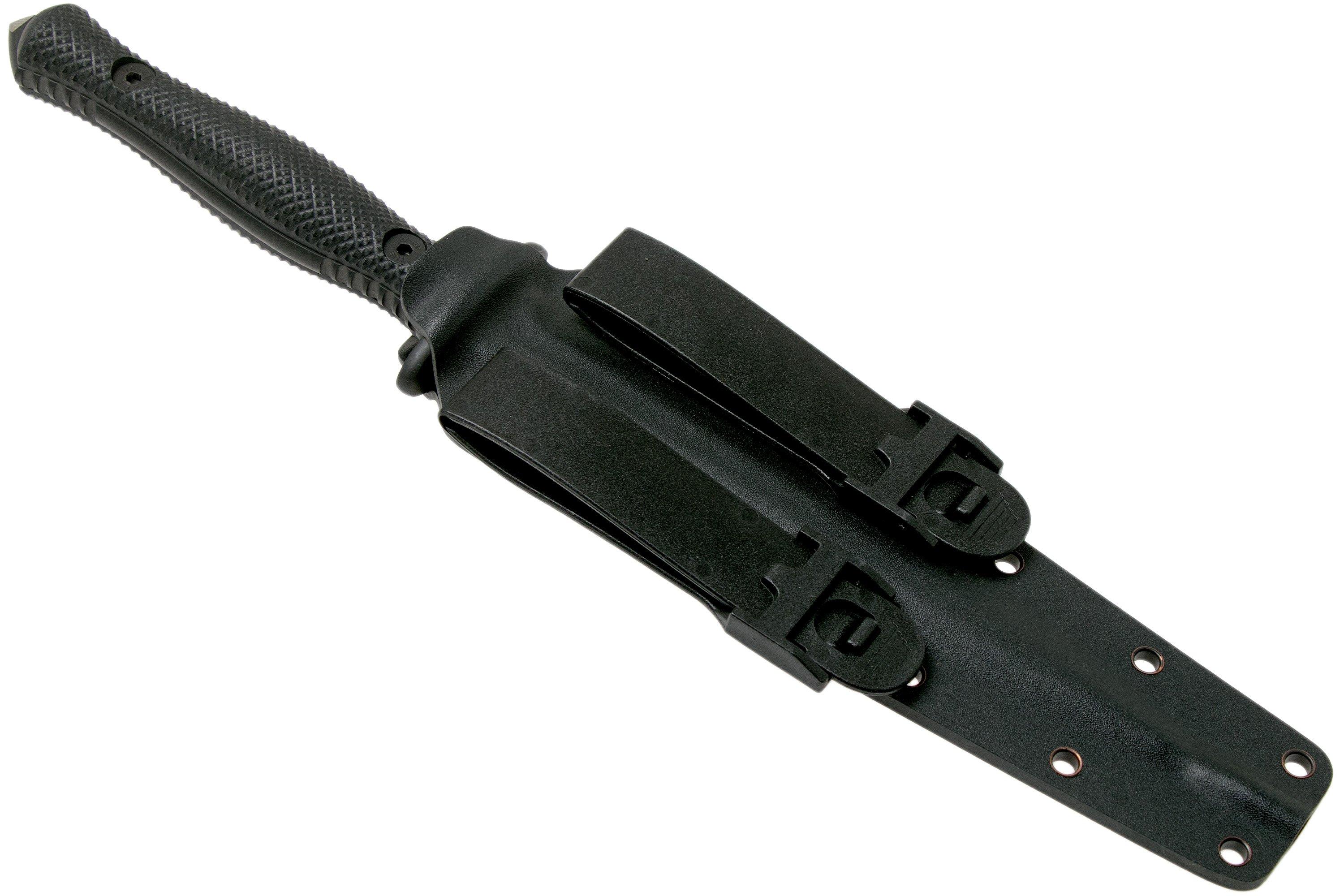 ANV M500 Anthropoid DLC Elmax, Black Handle, M500001, Black Kydex