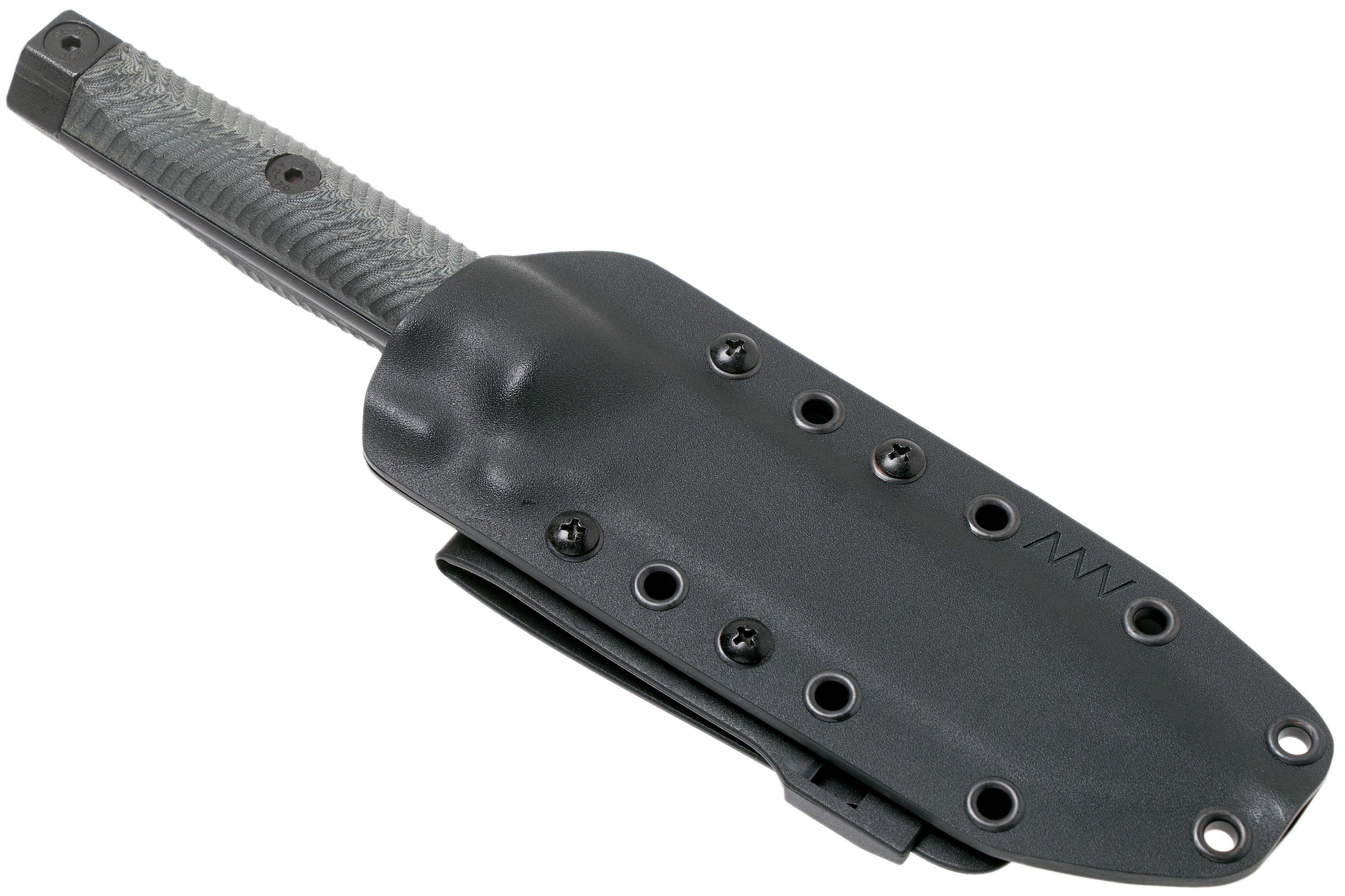 ANV M73 Kontos Black Cerakote M73-002 survival knife