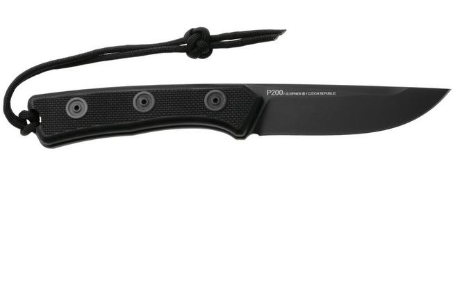 Bild für ANV P200, P200-035, Black Cerakote Sleipner, Black G10, Survival Messer