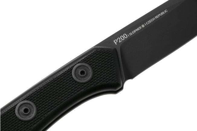 Bild für ANV P200, P200-035, Black Cerakote Sleipner, Black G10, Survival Messer