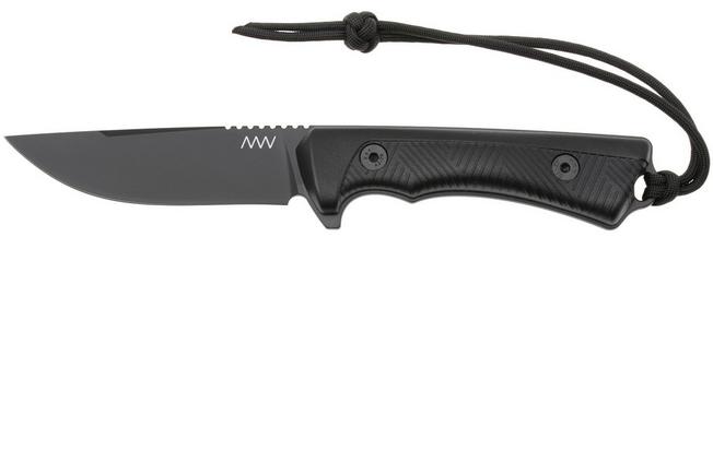 Afbeelding voor ANV P200, P200-046, Black Cerakote Sleipner, Black GRNPU, survivalmes