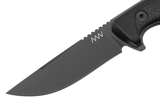 Afbeelding voor ANV P200, P200-046, Black Cerakote Sleipner, Black GRNPU, survivalmes