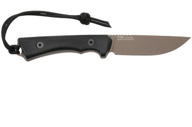Afbeelding voor ANV P200, P200-052, Coyote Cerakote Sleipner, Black GRNPU, survivalmes