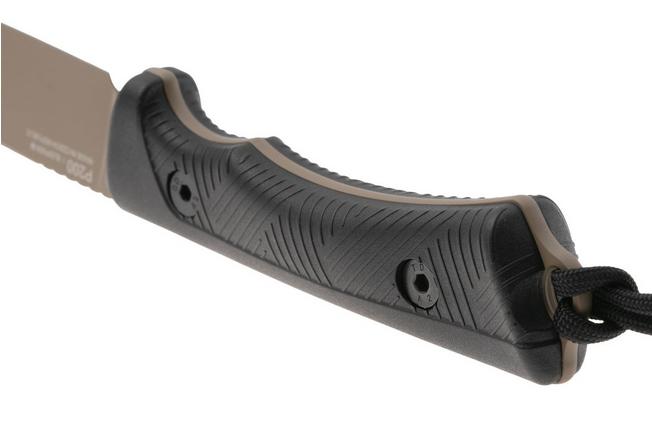 Afbeelding voor ANV P200, P200-052, Coyote Cerakote Sleipner, Black GRNPU, survivalmes
