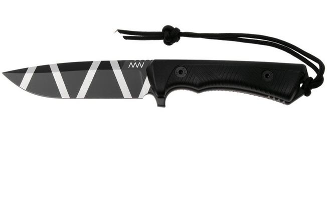 Afbeelding voor ANV P250 P250-001 Cerakote Black Camo Sleipner, Black GRNPU, survivalmes