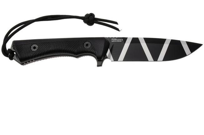 Afbeelding voor ANV P250 P250-001 Cerakote Black Camo Sleipner, Black GRNPU, survivalmes