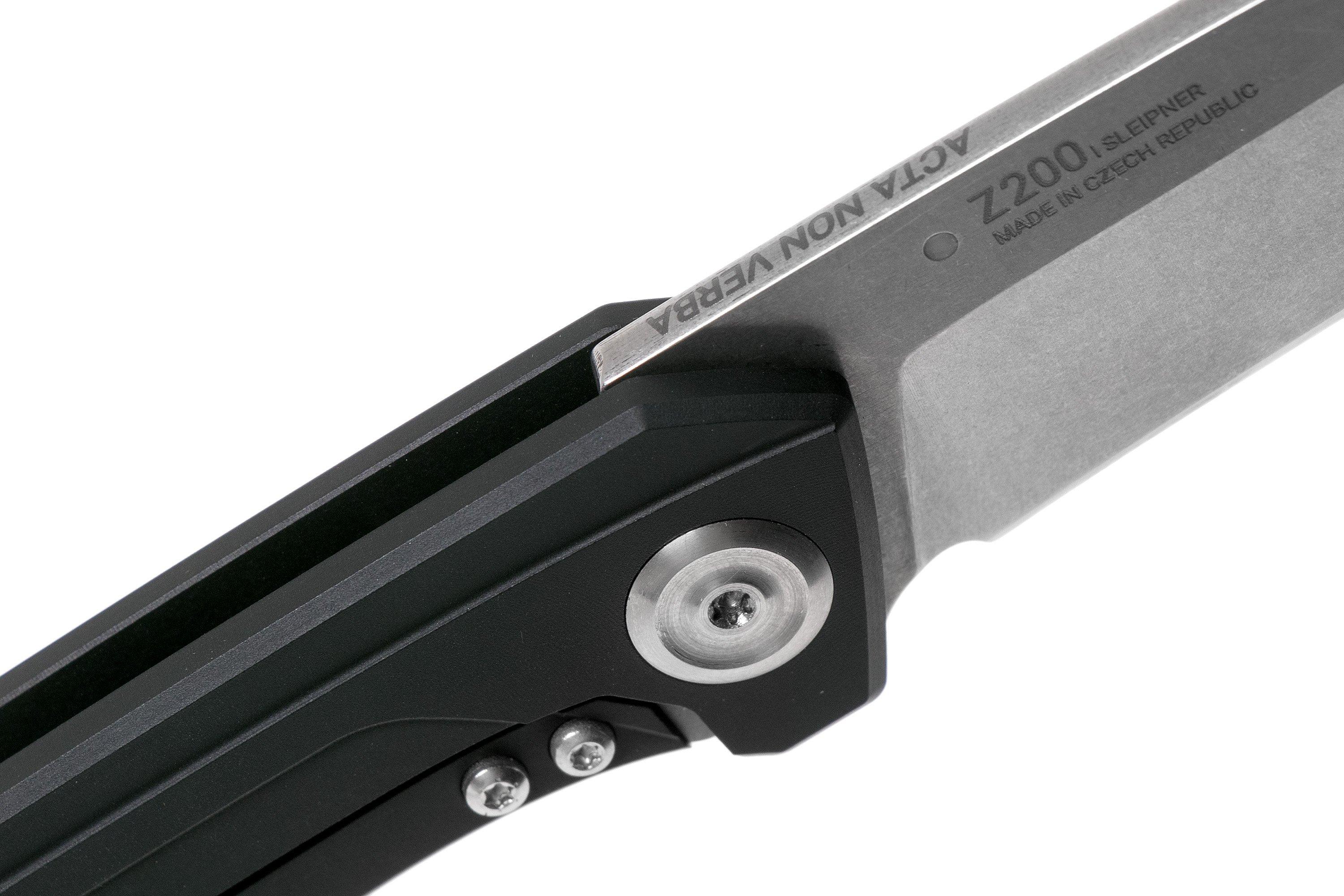 ANV Z200 Sleipner, Framelock, ANVZ200-004 pocket knife | Advantageously ...