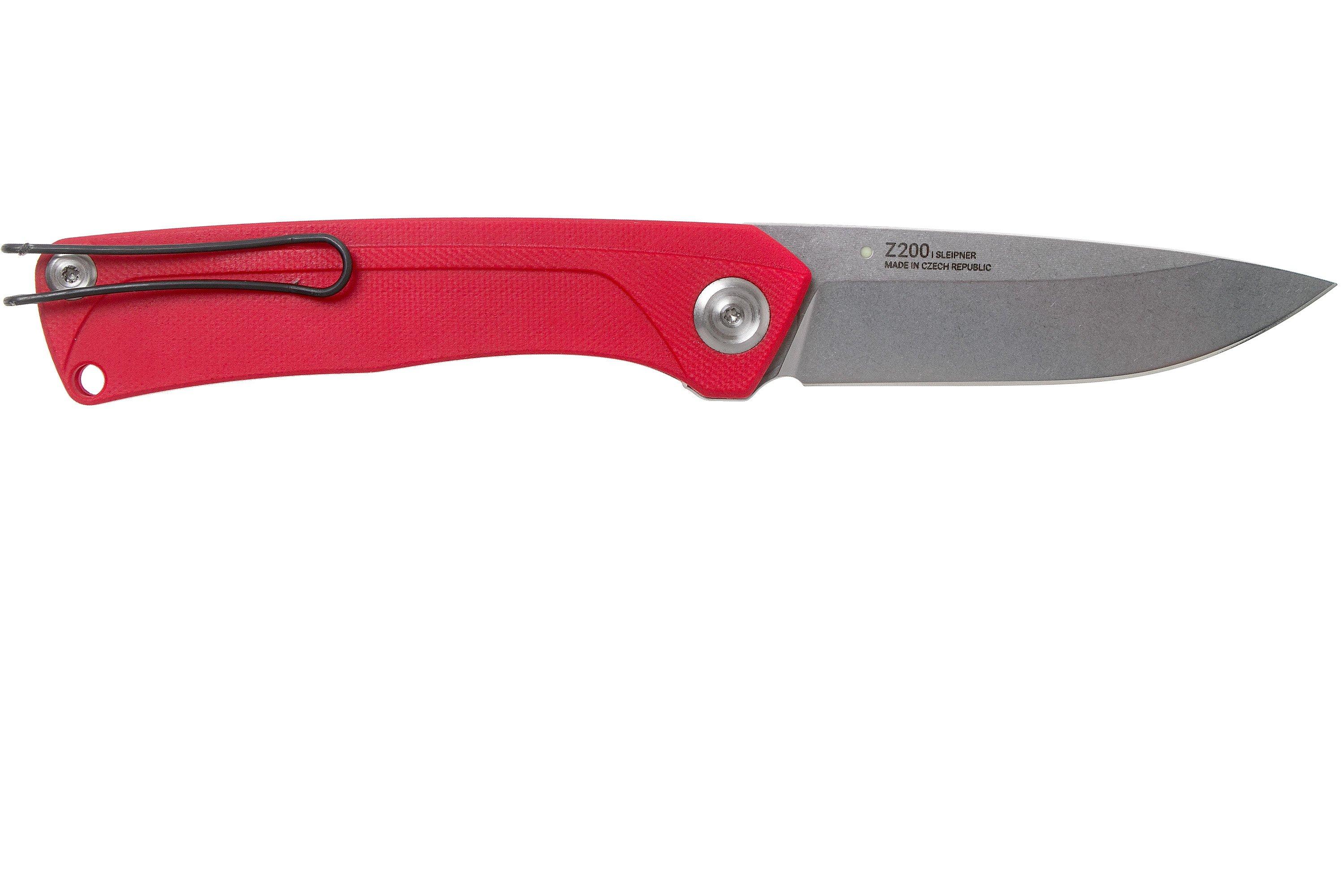 ANV Z200 Sleipner, Linerlock, G10, Rot, Z200-010 Taschenmesser ...