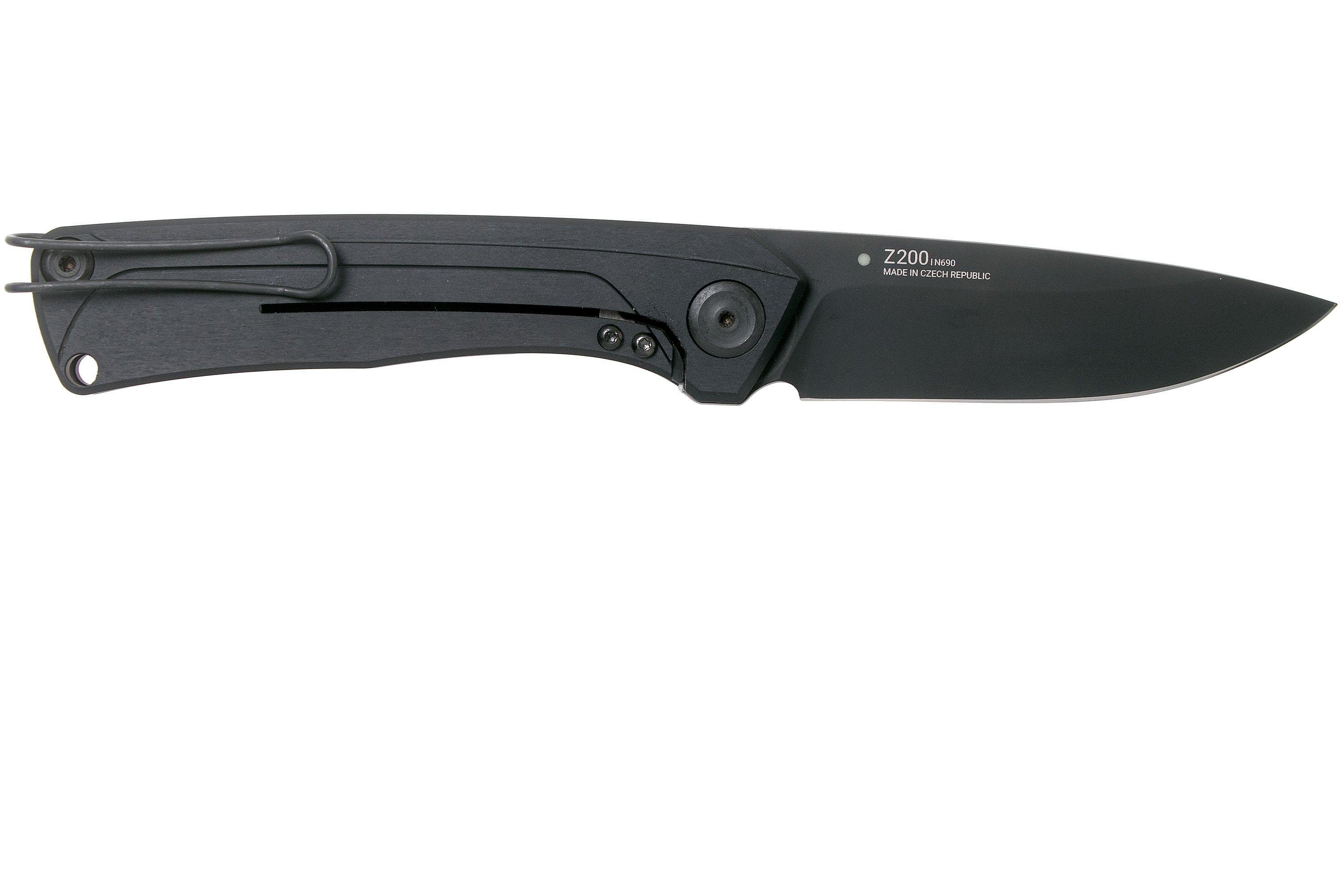 ANV Z200 Sleipner, DLC, Framelock, ANVZ500-024 pocket knife ...