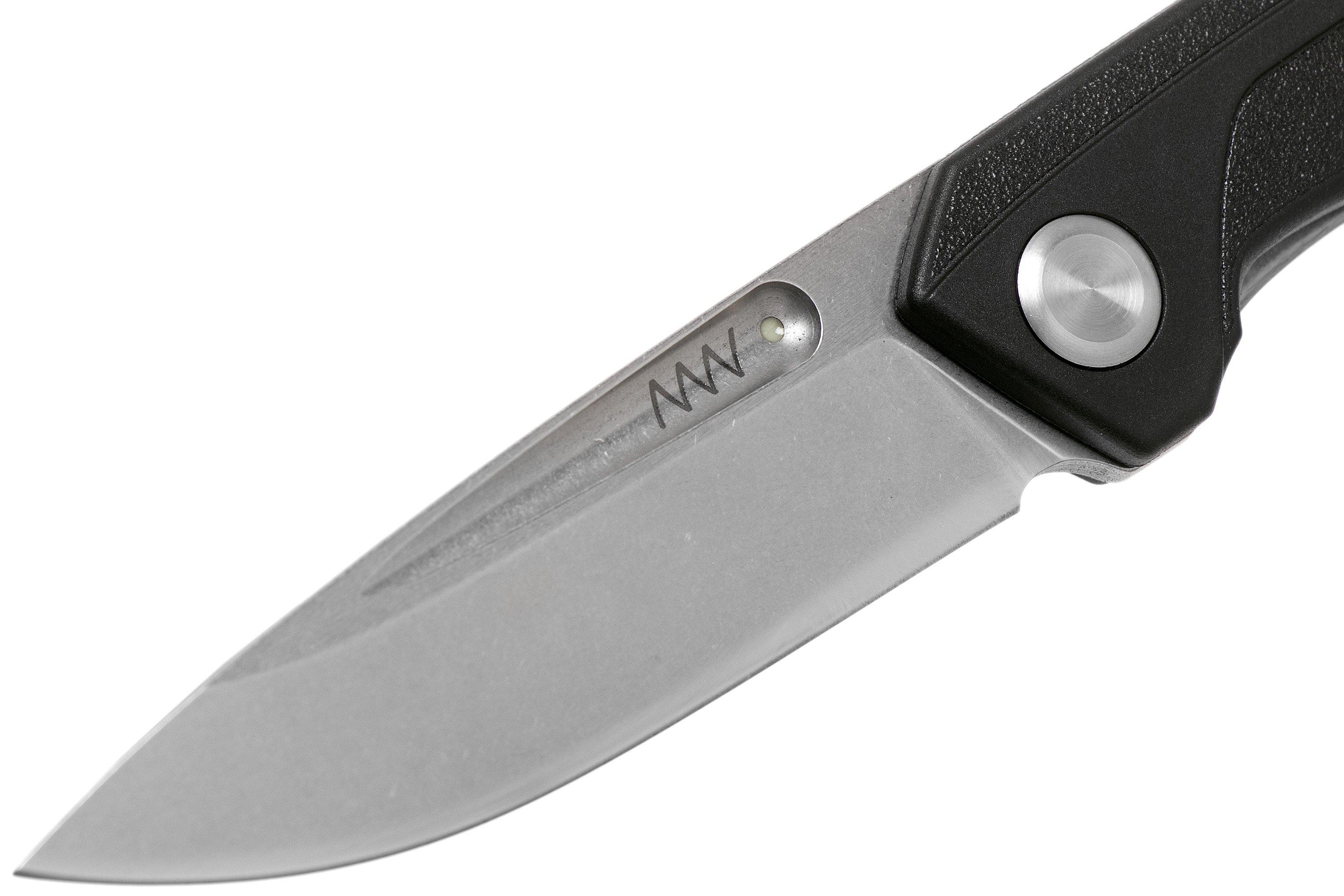 ANV Knives Z200 Sleipner, GRN, Linerlock Z200-039 pocket knife ...