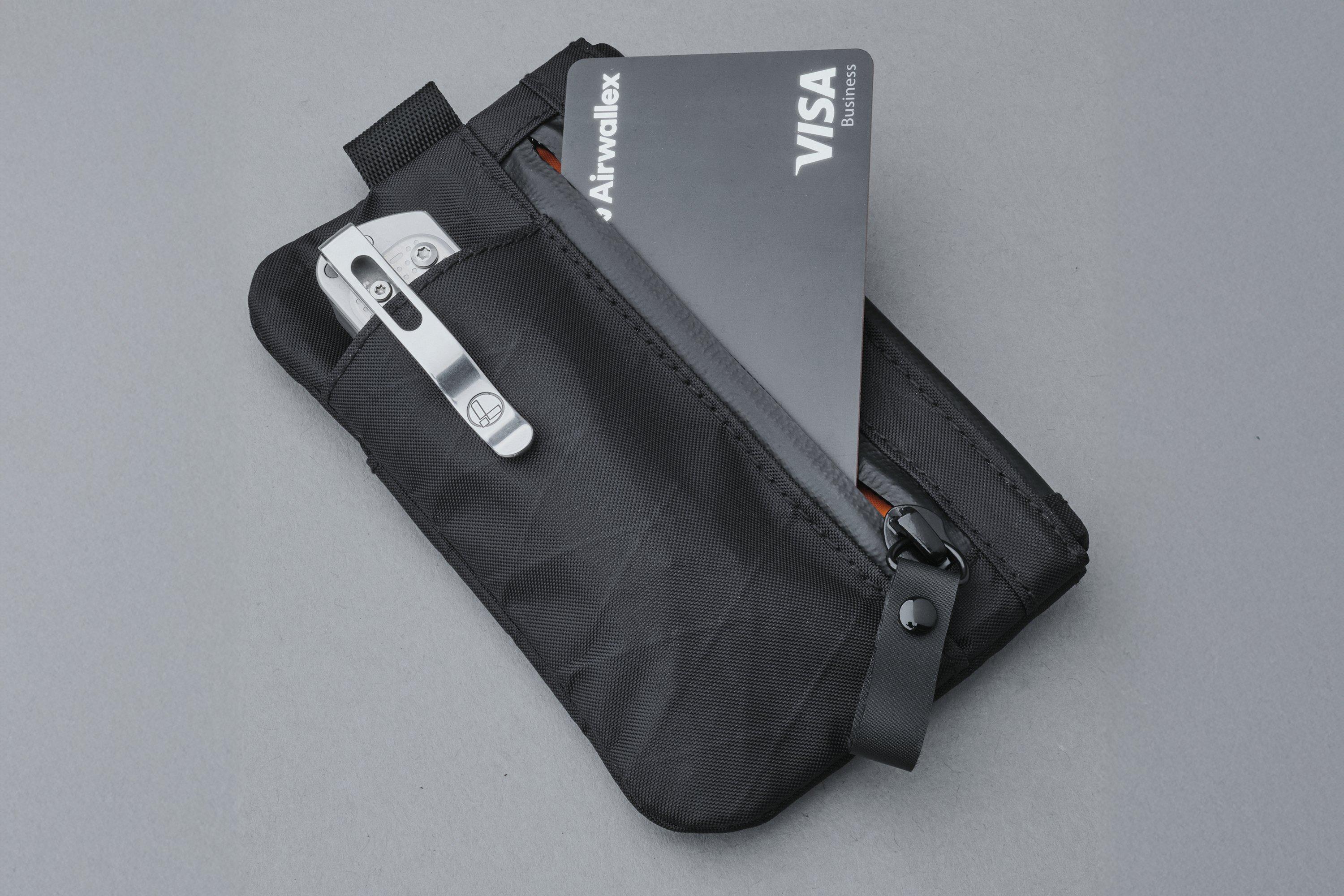 Portefeuille ALPAKA X-Pac VX21 - Pochette Zippée RFID - Compacte, Résistante à L'eau - Pour Cartes Et Espèces - Minimaliste EDC