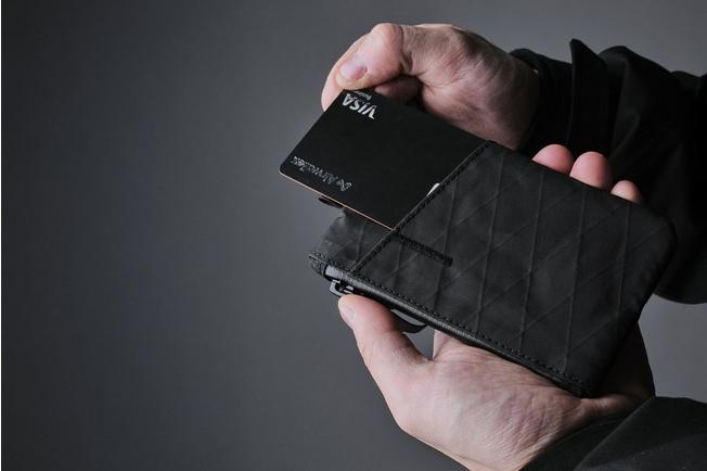 Afbeelding voor Alpaka Gear Zip Cardholder AD010340103 Black, X-Pac VX21, kaarthouder en EDC-organizer