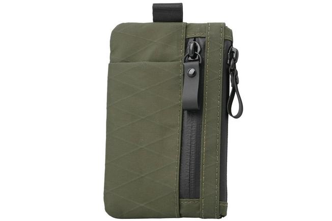 Afbeelding voor Alpaka Gear Zip Cardholder AD010340503 Dark Green, X-Pac VX21, kaarthouder en EDC-organizer