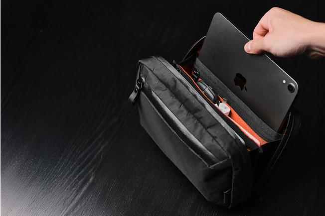 Afbeelding voor Alpaka Gear Elements Tech Case AD010490503 Dark Green, X-Pac VX21, tech-organizer en crossbodytas