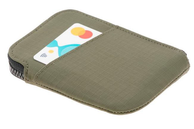 Afbeelding voor Alpaka Gear Zip Card Pouch AD010570518 Green, Axoflux 210D, kaarthouder en pouch