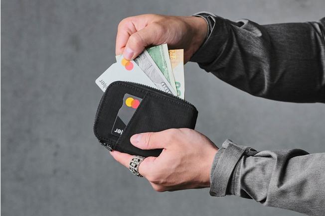 Afbeelding voor Alpaka Gear Zip Card Pouch AD010570518 Green, Axoflux 210D, kaarthouder en pouch