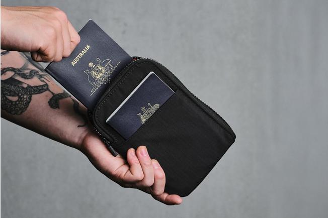 Afbeelding voor Alpaka Gear Zip Travel Wallet AD010590118 Black, Axoflux 210D, reisportemonnee