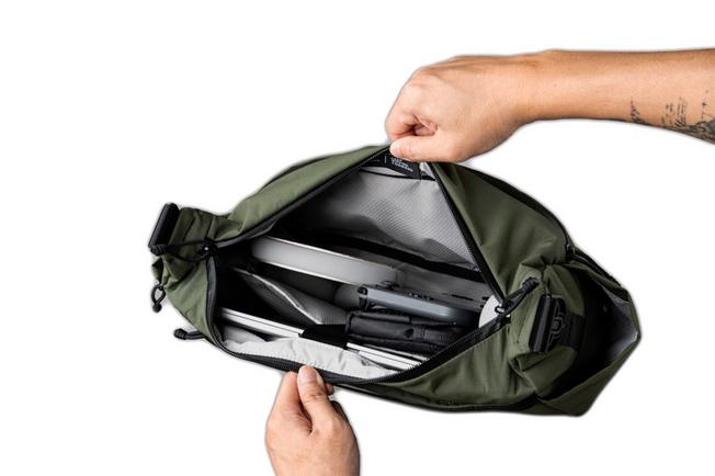 Afbeelding voor Alpaka Gear Flight Satchel AD010860518 Green, Axoflux 210D, crossbodytas