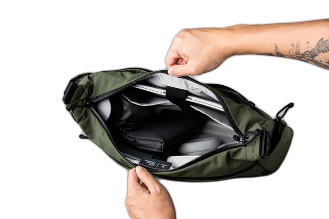 Afbeelding voor Alpaka Gear Flight Satchel AD010860518 Green, Axoflux 210D, crossbodytas