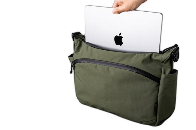 Afbeelding voor Alpaka Gear Flight Satchel AD010860518 Green, Axoflux 210D, crossbodytas