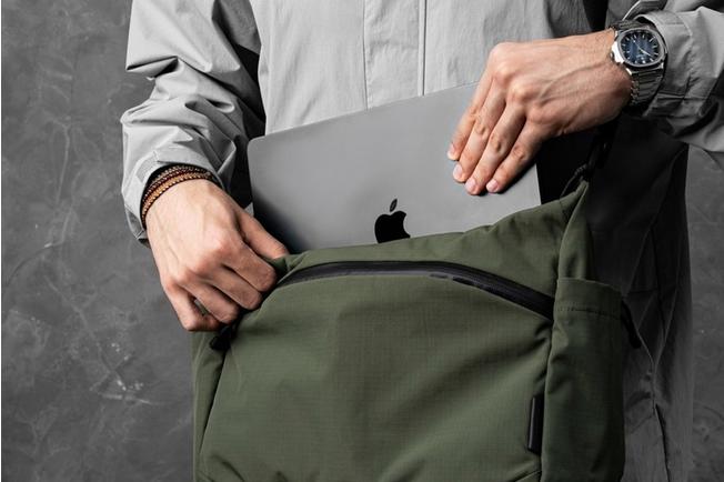 Afbeelding voor Alpaka Gear Flight Satchel AD010860518 Green, Axoflux 210D, crossbodytas