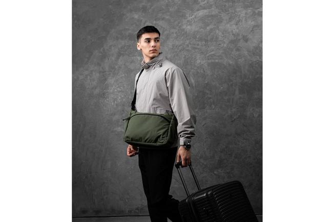 Afbeelding voor Alpaka Gear Flight Satchel AD010860518 Green, Axoflux 210D, crossbodytas