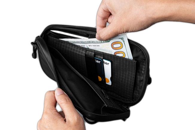 Afbeelding voor Alpaka Gear Bravo Passport Pouch AD010990118 Black, Axoflux 210D, reisportemonnee