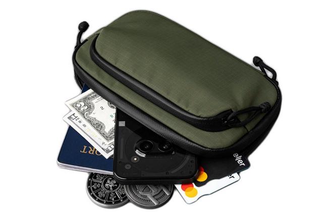 Afbeelding voor Alpaka Gear Bravo Passport Pouch AD010990518 Green, Axoflux 210D, reisportemonnee
