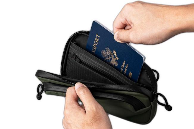 Afbeelding voor Alpaka Gear Bravo Passport Pouch AD010990518 Green, Axoflux 210D, reisportemonnee