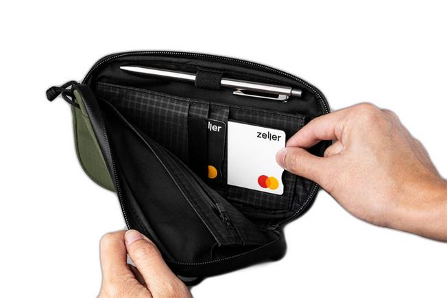 Afbeelding voor Alpaka Gear Bravo Passport Pouch AD010990518 Green, Axoflux 210D, reisportemonnee