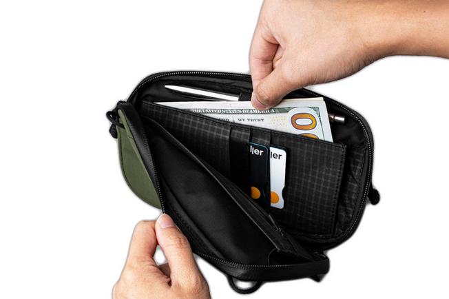 Afbeelding voor Alpaka Gear Bravo Passport Pouch AD010990518 Green, Axoflux 210D, reisportemonnee