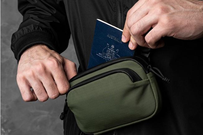 Afbeelding voor Alpaka Gear Bravo Passport Pouch AD010990518 Green, Axoflux 210D, reisportemonnee