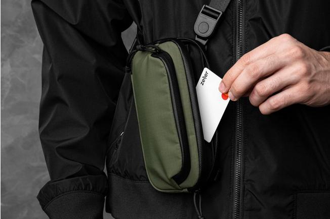 Afbeelding voor Alpaka Gear Bravo Passport Pouch AD010990518 Green, Axoflux 210D, reisportemonnee